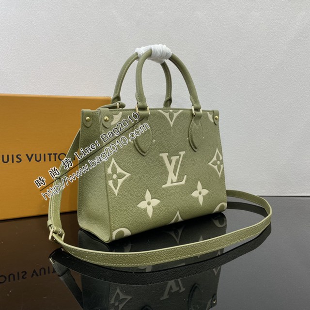 LV路易威登2023专柜新款Onthego小号Tote包 Sac Plat手袋 ydh5260